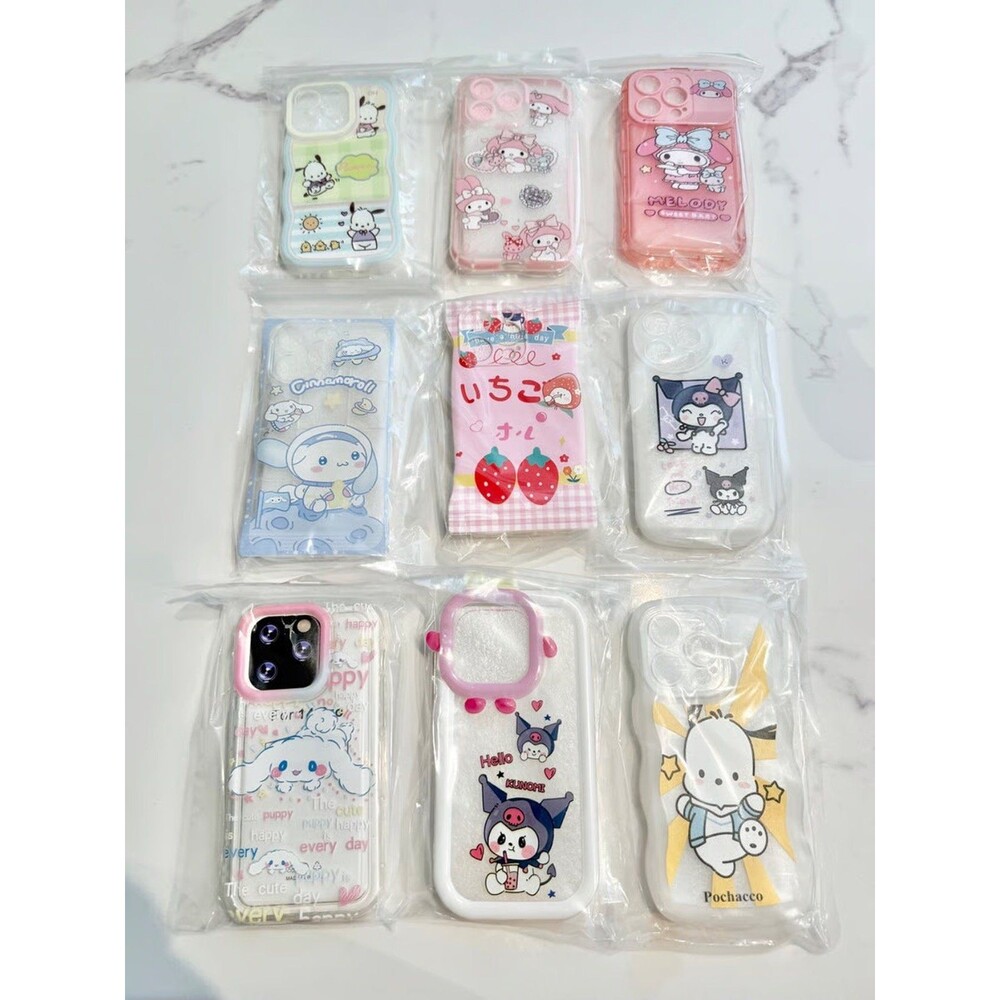 ♡ NEW Lot of iPhone 13 Pro Sanrio Cases (Comes with 16 cases!) ♡